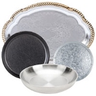 Metal Serving and Display Platters / Trays