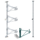 Metro Super Erecta Wall-Mount Shelving Brackets and Accessories