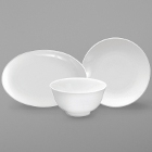 Sant'Andrea Cato White Bone China Dinnerware by Oneida