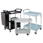 Plastic Bussing Carts and Transport Carts