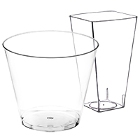 Plastic Cups, Hard Clear