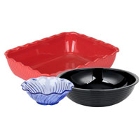 Reusable Plastic Serving and Display Bowls
