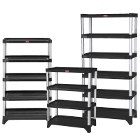 Rubbermaid Storage Shelves and Rolling Shelf Systems