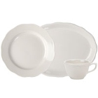 Scalloped Edge Ivory (American White) China Dinnerware