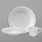 Sant’Andrea Royale Bright White Porcelain Dinnerware by Oneida