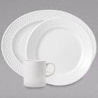 Syracuse China Constellation Lunar White / Bright White Porcelain Dinnerware
