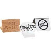 table cards table plaques webstaurantstore