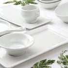 Tuxton Linx White China Dinnerware