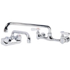 Wall Mount Faucets with Swing Nozzles