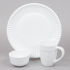 World Tableware Cookout Bright White Porcelain Dinnerware