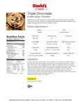 Spec Sheet / Nutrition Spec Sheet / Nutrition