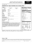 Mission Super Soft White Corn Tortilla Nutrition Information Mission Super Soft White Corn Tortilla Nutrition Information