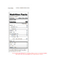 Capora 750 mL Lavender Flavoring Syrup Nutrition Information Capora 750 mL Lavender Flavoring Syrup Nutrition Information