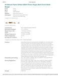 Spec Sheet / Nutrition Spec Sheet / Nutrition