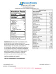 J & J Snack Foods California Churro Bun Nutrition J & J Snack Foods California Churro Bun Nutrition