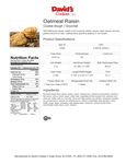 Spec Sheet/Nutrition Spec Sheet/Nutrition