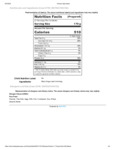 Nutrition / Ingredient Label Nutrition / Ingredient Label