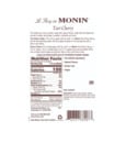 Monin 1 Liter Premium Tart Cherry Flavoring Syrup Nutrition Information Monin 1 Liter Premium Tart Cherry Flavoring Syrup Nutrition Information