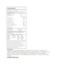 Nabisco Oreo 25 lb. Medium Cookie Pieces Nutrition Information Nabisco Oreo 25 lb. Medium Cookie Pieces Nutrition Information