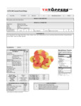 TR Topper Peach Ring Nutrition TR Topper Peach Ring Nutrition