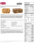 Rich's 1.5 oz. Everyday Preformed Peanut Butter Chip Cookie dough Rich's 1.5 oz. Everyday Preformed Peanut Butter Chip Cookie dough
