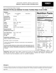 Mission Tri-Color Unfried Tortilla Chip Nutrition Information Mission Tri-Color Unfried Tortilla Chip Nutrition Information