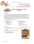 Tumaro's 12-Count 12 Whole Wheat Tortilla Wraps Nutrition Information Tumaro's 12-Count 12 Whole Wheat Tortilla Wraps Nutrition Information