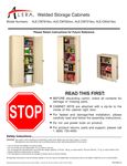 Alera Welded Cabinet Instructions Alera Welded Cabinet Instructions