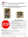 Alera Welded Economy Cabinet Instructions Alera Welded Economy Cabinet Instructions