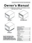 Amana HDC1015 1000W Owner's Manual Amana HDC1015 1000W Owner's Manual