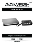 Avaweigh 110LP 220LP Digital Receiving Scales Manual Avaweigh 110LP 220LP Digital Receiving Scales Manual