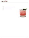 Blueberry Basil Gimlet Blueberry Basil Gimlet