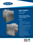 Kold Locker Walk-In Flyer Kold Locker Walk-In Flyer