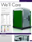 PolyJohn We'll Care III Brochure PolyJohn We'll Care III Brochure