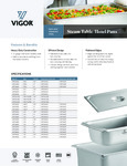 Spec Sheet Spec Sheet