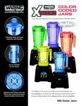 Waring Raptor Color Blender Jars Waring Raptor Color Blender Jars