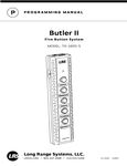 Butler II Manual Butler II Manual