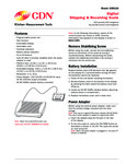 CDN SDR220 Instructions CDN SDR220 Instructions
