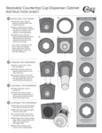 Choice Cup Dispenser Instruction Sheet Choice Cup Dispenser Instruction Sheet