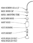 Parts Diagram - 66007 Hood Parts Diagram - 66007 Hood