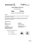 Parts List Parts List