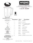Parts Diagram - CAC29 Parts Diagram - CAC29