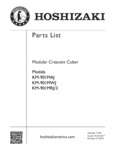Hoshizaki M-901 Series Parts Diagram Hoshizaki M-901 Series Parts Diagram