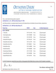 Kosher Certification Letter Kosher Certification Letter