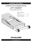 Instructions for Magliner Slider and Posi-Step Ramps Lift Assist Instructions for Magliner Slider and Posi-Step Ramps Lift Assist