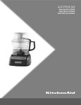 Kitchenaid Kfp0933er Empire Red 9 Cup Food Processor With Exactslice System 120v