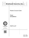 KM-600MAH Parts List KM-600MAH Parts List