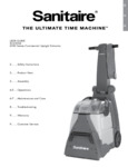 Video Instruction Manual For The Sanitaire Sc6093a Wide Area Vacuum Youtube