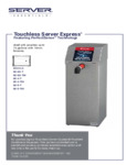 Manual for Server Touchless Express Condiment Dispensers Manual for Server Touchless Express Condiment Dispensers