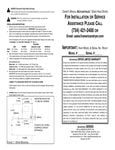 Advantage Series Hand Dryers Manual Advantage Series Hand Dryers Manual